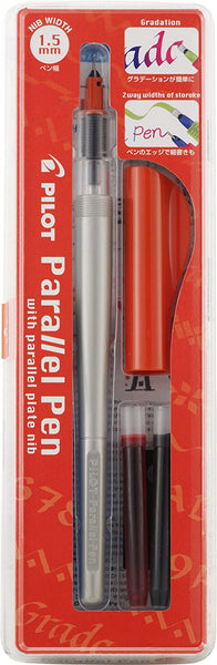 Pilot Parallel Calligraphy Pen - (Red) 1.5mm – Lemur Ink