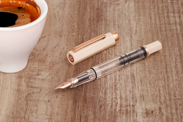 ECO Smoke Rose Gold Fountain Pen, TWSBI – Penny Post, Alexandria VA