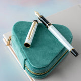 Pilot Grance Fountain Pen - Pearl White