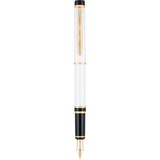 Pilot Grance Fountain Pen - Pearl White