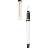 Pilot Grance Fountain Pen - Pearl White