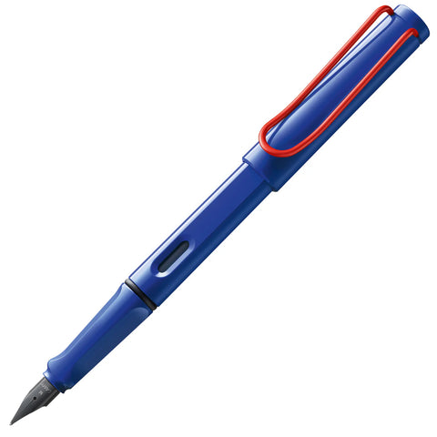 Lamy Safari Fountain Pen - Blue/Red