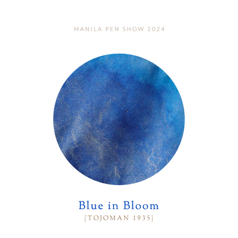 Vinta Inks Blue in Bloom [Tojoman 1935] - 30 mL Bottled Ink
