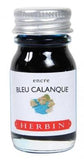 Jacques Herbin Bleu Calanque Turquoise Bottled Ink - 10 mL Bottled Ink