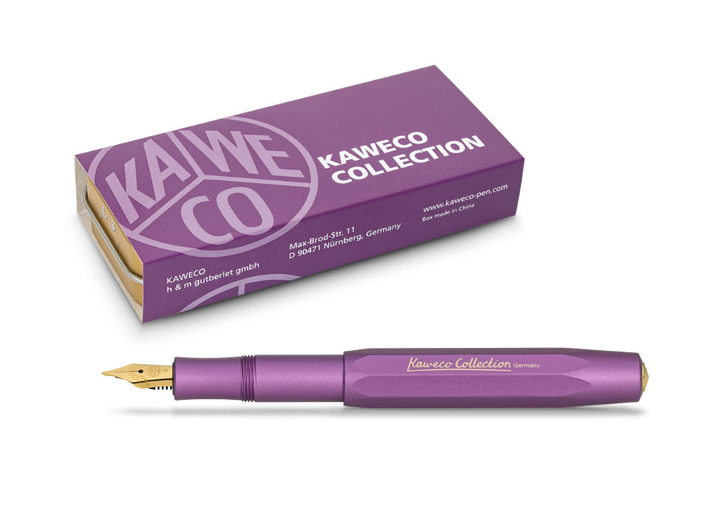 Kaweco AL Sport Fountain Pen - Vibrant Violet – Lemur Ink