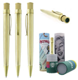 Retro 51 Tornado Rollerball Pen - Raw Brass